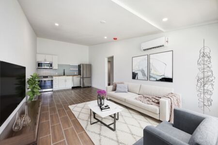 Living Room And Kitchen