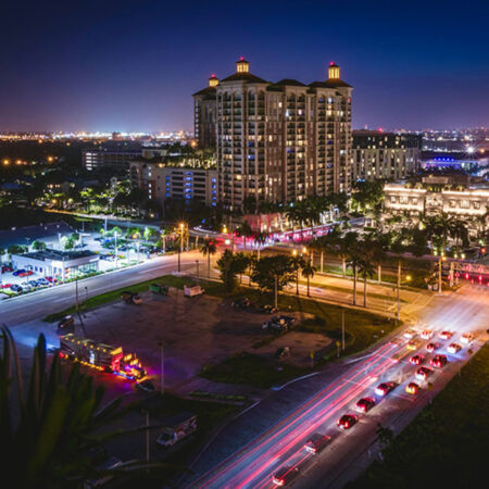 West Palm Beach at Night