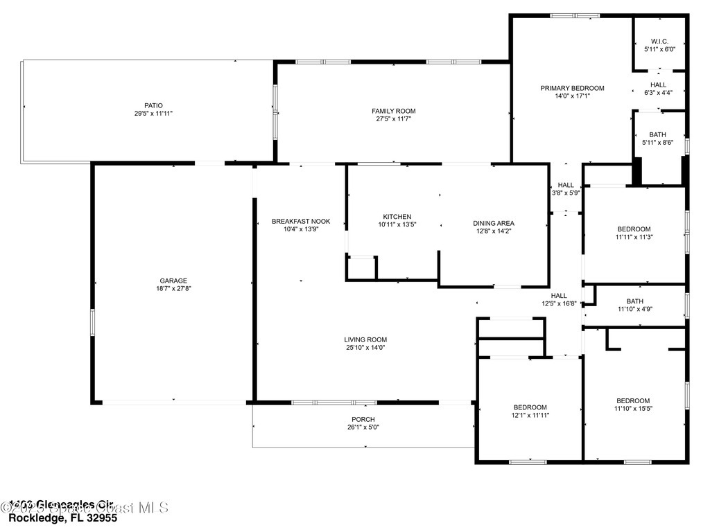 1403 Gleneagles Circle, Rockledge, FL 32955