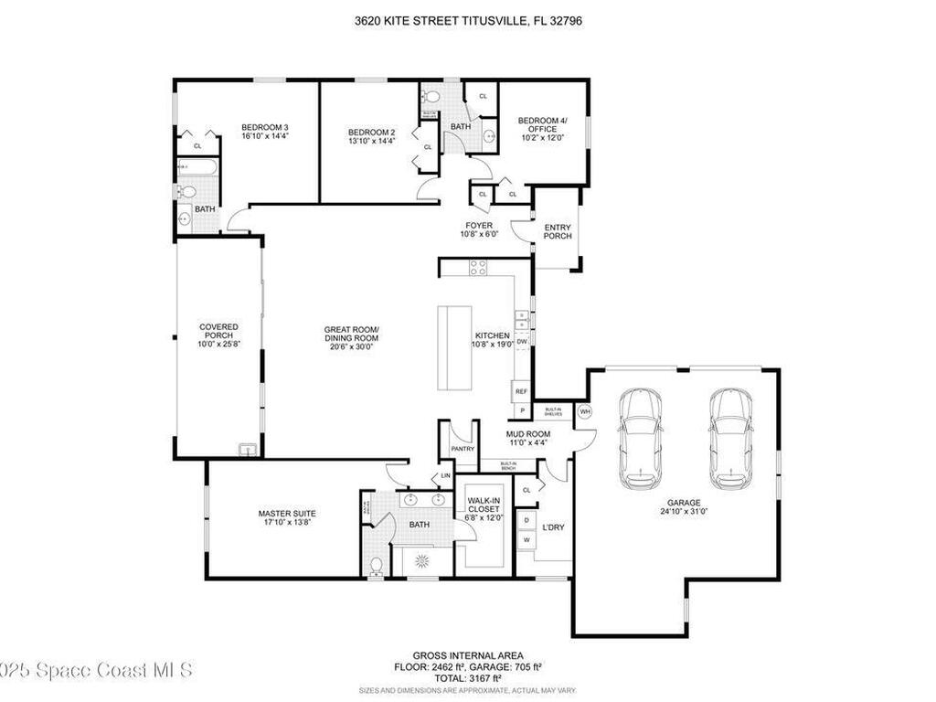 3620 Kite Street, Titusville, FL 32796
