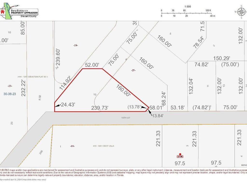 10th Street, Sebastian, FL 32976