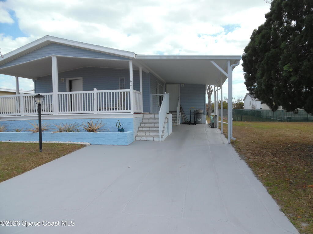 839 Wren Circle, Barefoot Bay, FL 32976