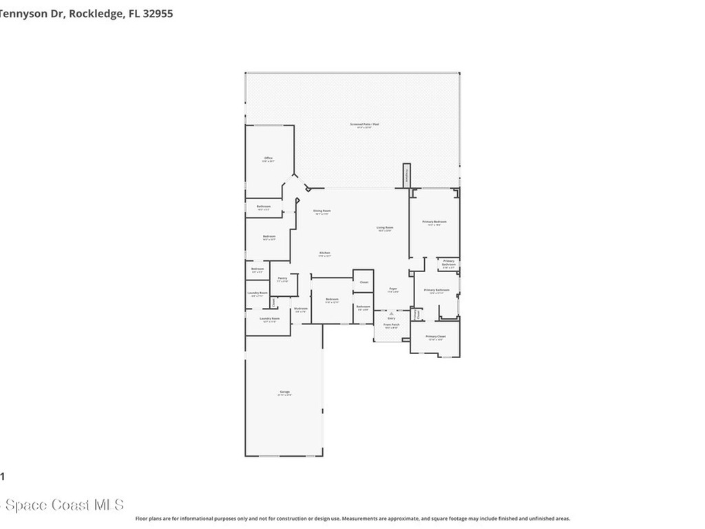 4672 Tennyson Drive, Rockledge, FL 32955